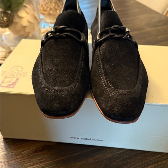 Ted Baker Dark Suede Loafers main image 5